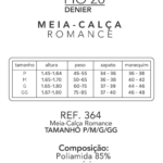 Meia-Calça Romance Fio 20 - Image 2