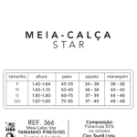 Meia-Calça Star Fio 20 - Image 2